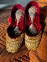 Noor-e-Gulab Handcrafted Bridal Jutti