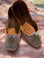 Noor-e-Lavender Zari Bloom Jutt - Image 3